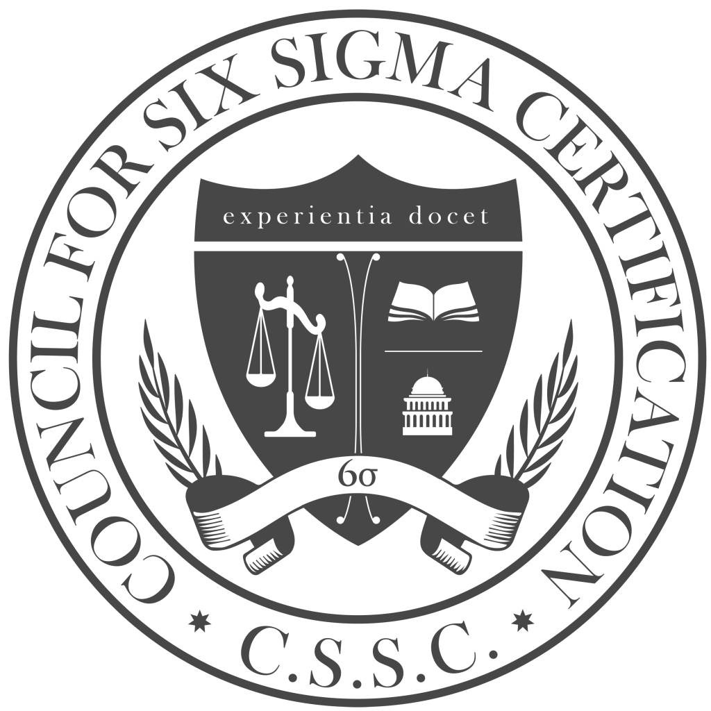 Logo du Council for six sigma certification - C.S.S.C